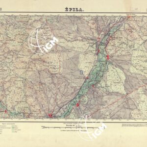 MAPA TOPOGRAFICO DE ESPANA - Epila - Foglio 382