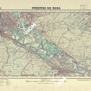 MAPA TOPOGRAFICO DE ESPANA - Fuente de Ebro - Foglio 384