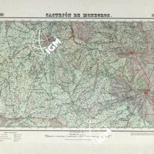 MAPA TOPOGRAFICO DE ESPANA - Castejon de Monegros - Foglio 385
