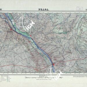 MAPA TOPOGRAFICO DE ESPANA - Fraga - Foglio 387