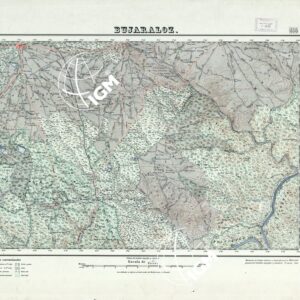 MAPA TOPOGRAFICO DE ESPANA - Bujoraloz - Foglio 414