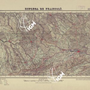 MAPA TOPOGRAFICO DE ESPANA - Espluga de Francoli - Foglio 417