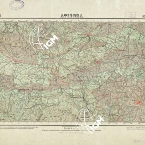 MAPA TOPOGRAFICO DE ESPANA - Atienza - Foglio 433