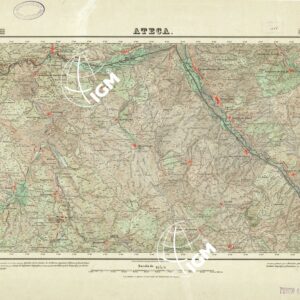 MAPA TOPOGRAFICO DE ESPANA - Ateca - Foglio 437
