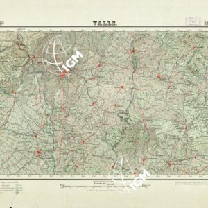 MAPA TOPOGRAFICO DE ESPANA - Valls - Foglio 446