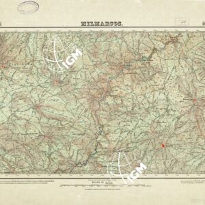 MAPA TOPOGRAFICO DE ESPANA - Milmarcos - Foglio 463