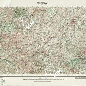 MAPA TOPOGRAFICO DE ESPANA - Blesa - Foglio 466