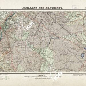 MAPA TOPOGRAFICO DE ESPANA - Albalate del Arzobispo - Foglio 468