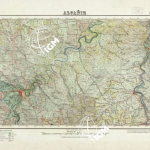 MAPA TOPOGRAFICO DE ESPANA - Alcaniz - Foglio 469