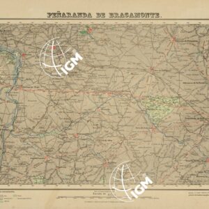 MAPA TOPOGRAFICO DE ESPANA - Penaranda de Bracamonte - Foglio 479