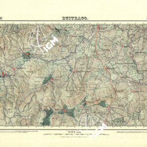 MAPA TOPOGRAFICO DE ESPANA - Buitrago - Foglio 484