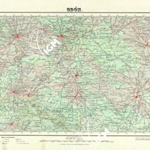 MAPA TOPOGRAFICO DE ESPANA - Odon - Foglio 490