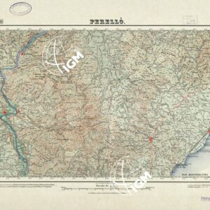 MAPA TOPOGRAFICO DE ESPANA - Perello - Foglio 497