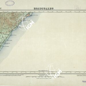 MAPA TOPOGRAFICO DE ESPANA - Hospitalet - Foglio 498