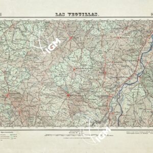 MAPA TOPOGRAFICO DE ESPANA - Las Veguillas - Foglio 503