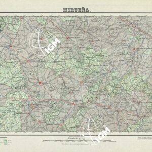 MAPA TOPOGRAFICO DE ESPANA - Miruena - Foglio 505