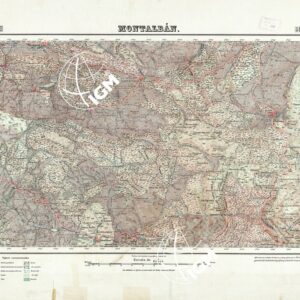 MAPA TOPOGRAFICO DE ESPANA - Montalban - Foglio 518