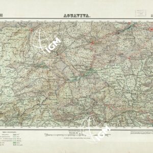 MAPA TOPOGRAFICO DE ESPANA - Aguaviva - Foglio 519