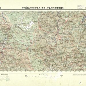 MAPA TOPOGRAFICO DE ESPANA - Penarroya de Tastavins - Foglio 520