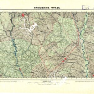 MAPA TOPOGRAFICO DE ESPANA - Colmenar Viejo - Foglio 534