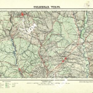 MAPA TOPOGRAFICO DE ESPANA - Colmenar Viejo - Foglio 534
