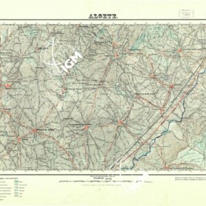 MAPA TOPOGRAFICO DE ESPANA - Algete - Foglio 535