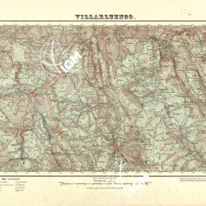 MAPA TOPOGRAFICO DE ESPANA - Villarluengo - Foglio 543