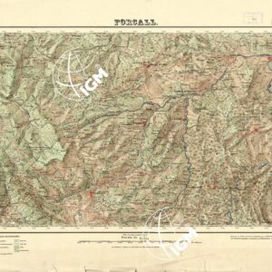 MAPA TOPOGRAFICO DE ESPANA - Forcall - Foglio 544