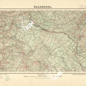 MAPA TOPOGRAFICO DE ESPANA - Ulldecona - Foglio 546