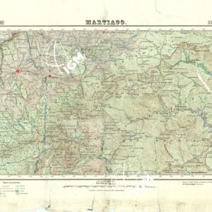 MAPA TOPOGRAFICO DE ESPANA - Martiago - Foglio 551