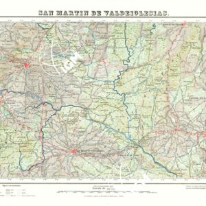 MAPA TOPOGRAFICO DE ESPANA - San Martin de Valdeiglesias - Foglio 557