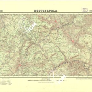 MAPA TOPOGRAFICO DE ESPANA - Mosqueruela - Foglio 569