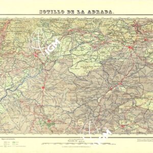 MAPA TOPOGRAFICO DE ESPANA - Sotillo de la Adrada - Foglio 579