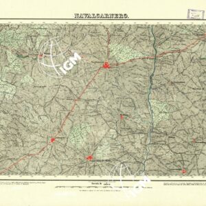 MAPA TOPOGRAFICO DE ESPANA - Navalcarnero - Foglio 581