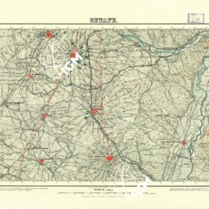 MAPA TOPOGRAFICO DE ESPANA - Getafe - Foglio 582
