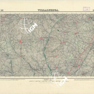 MAPA TOPOGRAFICO DE ESPANA - Villaluenga - Foglio 604