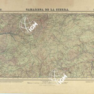 MAPA TOPOGRAFICO DE ESPANA - Camarena de la Sierra - Foglio 613