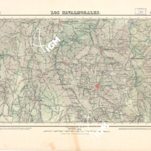MAPA TOPOGRAFICO DE ESPANA - Los Navalmorales - Foglio 655