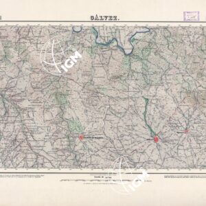 MAPA TOPOGRAFICO DE ESPANA - Galvea - Foglio 656