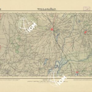 MAPA TOPOGRAFICO DE ESPANA - Villacans - Foglio 687