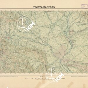 MAPA TOPOGRAFICO DE ESPANA - Fontanarejo - Foglio 735