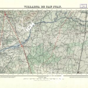 MAPA TOPOGRAFICO DE ESPANA - Villarta de San Juan - Foglio 738