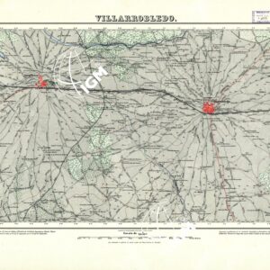 MAPA TOPOGRAFICO DE ESPANA - Villarroblendo - Foglio 740