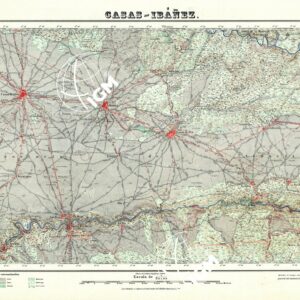 MAPA TOPOGRAFICO DE ESPANA - Casas-Ibanez - Foglio 744