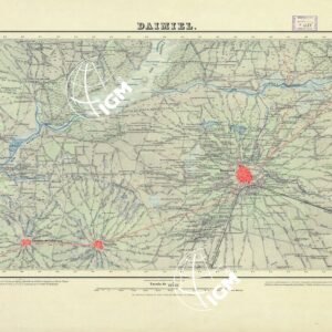 MAPA TOPOGRAFICO DE ESPANA - Daimiel - Foglio 760