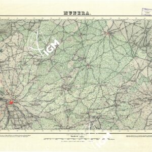 MAPA TOPOGRAFICO DE ESPANA - Munera - Foglio 764