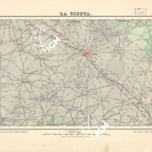 MAPA TOPOGRAFICO DE ESPANA - La Gineta - Foglio 765