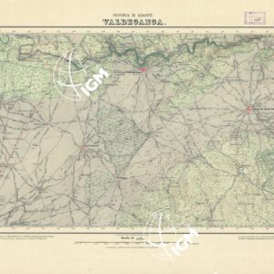 MAPA TOPOGRAFICO DE ESPANA - Valdeganga - Foglio 766