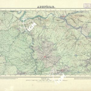 MAPA TOPOGRAFICO DE ESPANA - Abenojar - Foglio 783