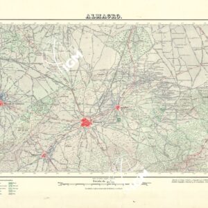 MAPA TOPOGRAFICO DE ESPANA - Almagro - Foglio 785